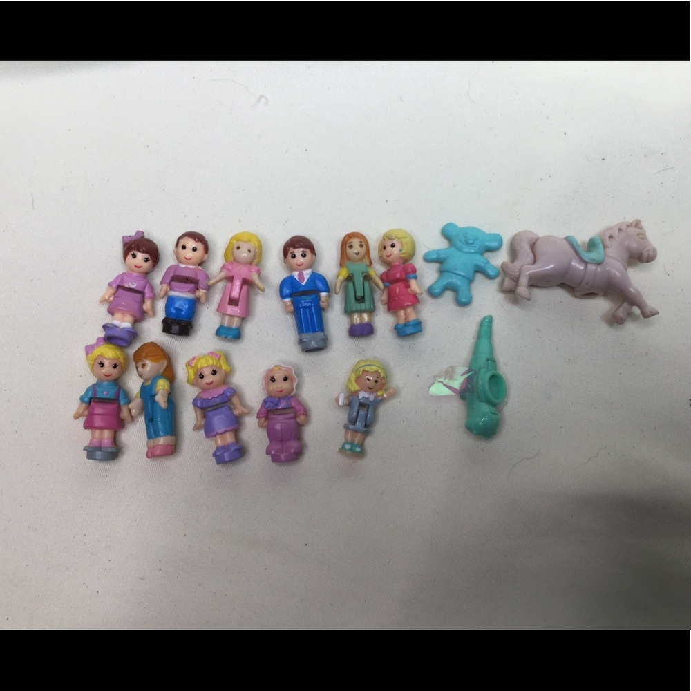 Vintage Bluebird Polly Pocket Figure Lot